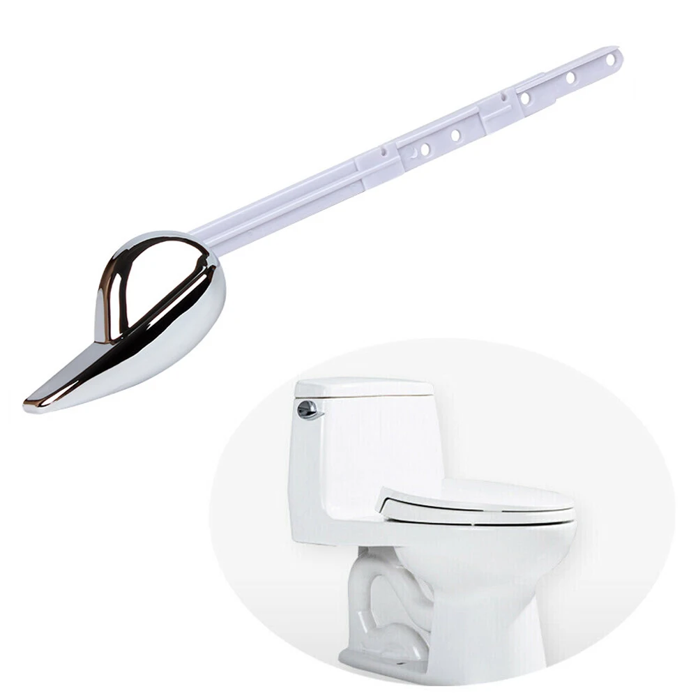 Hot Sales Toilet Handle 1 Pcs Chrome Finish Toilet Handle Flush Lever Chrome High Quality Home Improvement Hot