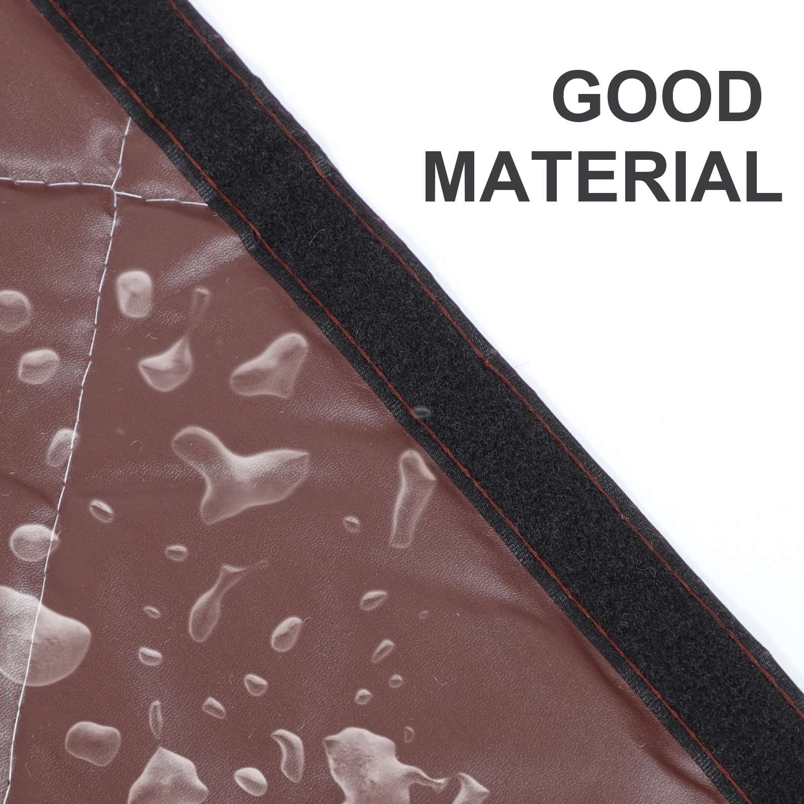 

Winter Door Curtain 85cmx200cm Coffee PU Thicken Windproof Magnetic Strips Insulation Screen Home Curtains Heat Loss Prevention
