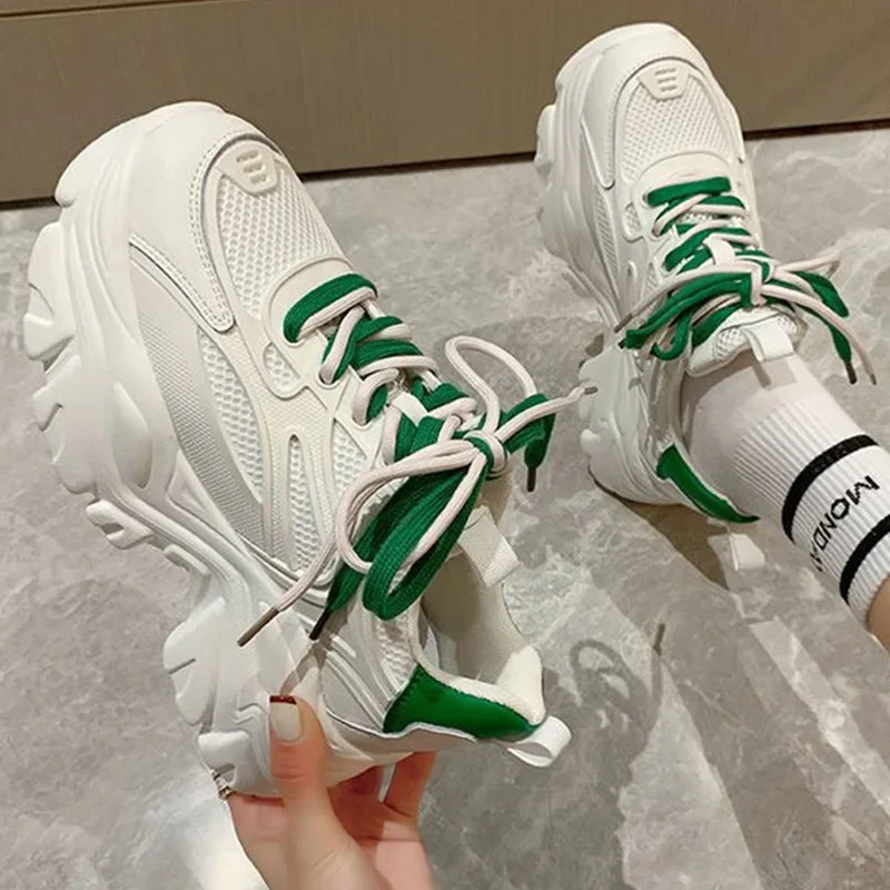 Women Buffalo Shoes Spring Summer 2024 Sports Platform Sneakers Vintage Casual Tennis Female Chunky Harajuku Korean Footwear