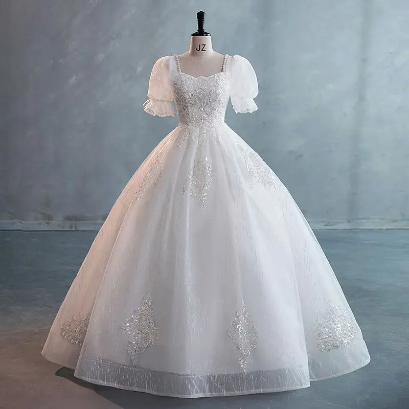 

2024 New Female French Summer Wedding Dress Main Wedding Dress Bride Wedding Dresses