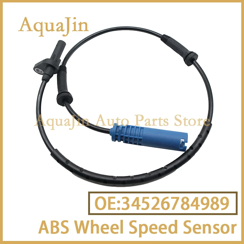 

34526784989 Front Left Right ABS Wheel Speed Sensor For BMW X1 E84 2009~2015 2010 2012 2014 0265008236 V20725236 2ABS2894 AB1171