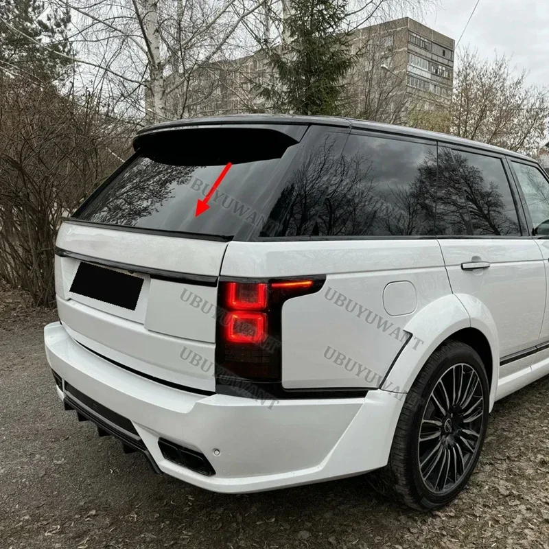 For Land Rover RANGE ROVER VOGUE L405 LE Middle Custom Parts Trunk Lip Spoiler HighKick Rear Wing Body Kits Factory Outlet 12-18