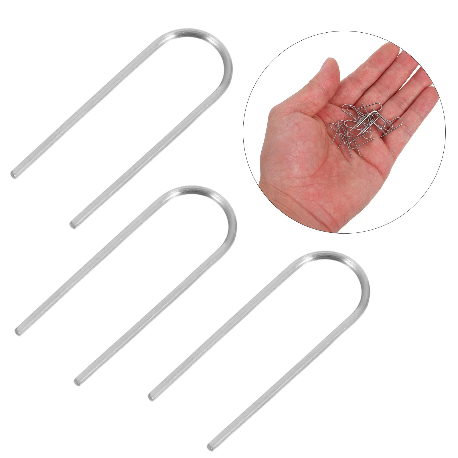 

60 Pcs High Temperature Nickel-chromium Hook Jewelry Connectors for Making Ceramics Tools Bracelet Clay Hanger
