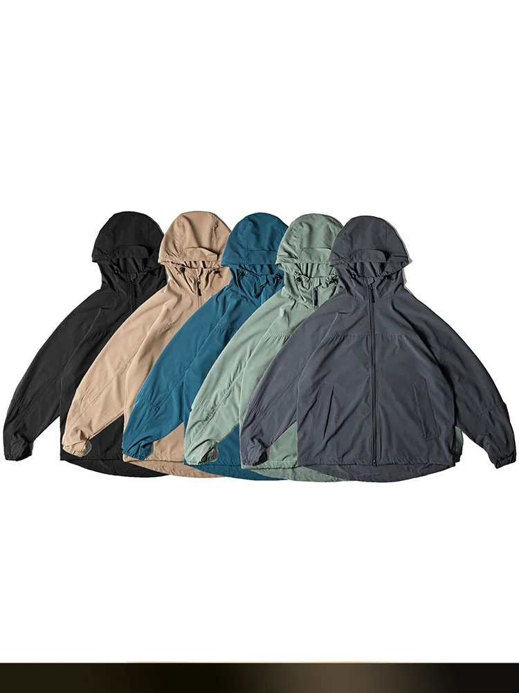 

NTED Japanese Sle Color Simple Hat Outdoor Lightweight Breathable Men's Summer Anti-Uv Jaet Couple Sle