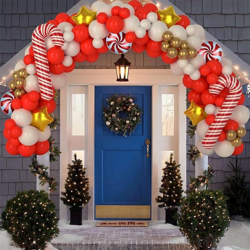 NEW Balloon Garland Arch Kit Christmas Balloons Birthday Wedding Engagement Anniversary Valentine’s Day Party Decorations