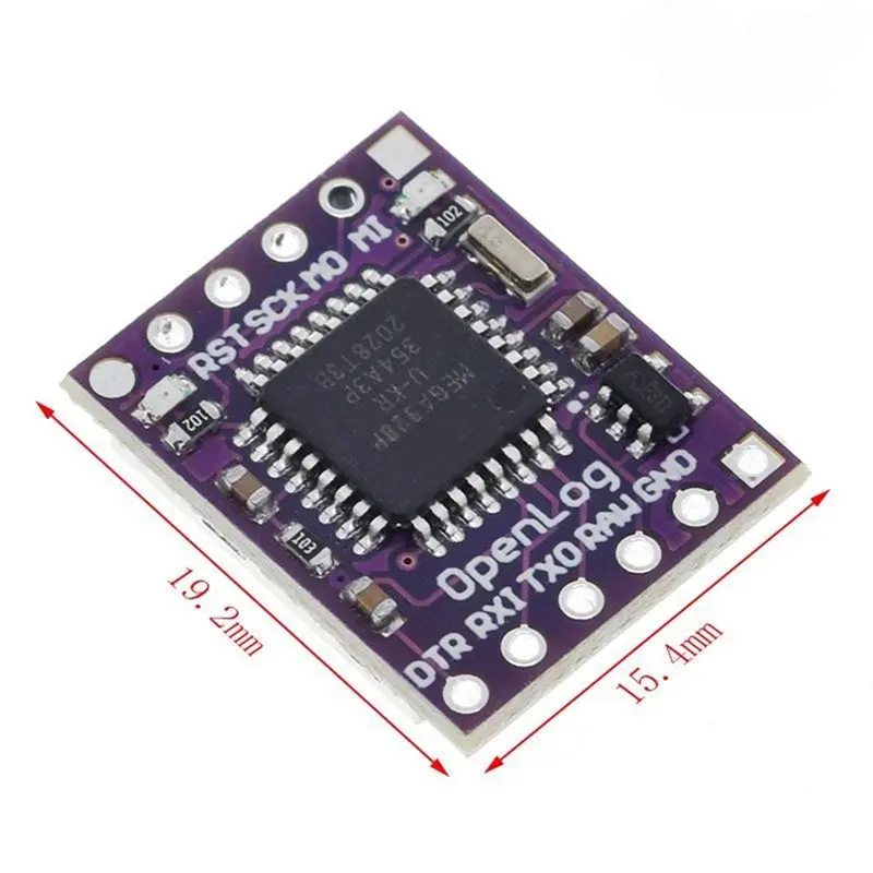 A42T-For Openlog For UART Data Logger Module 10Pcs Atmega328 Serial, Micro-SD Card Support For DIY Development Board