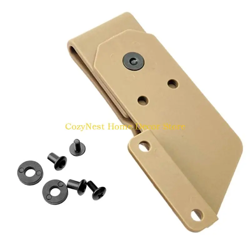 

92MF 360 Degree Rotatable K Sheath Waist Clip KYDEX Making Scabbard Clip K Sheath Carry KYDEX Sheath Waist Clip with Screws