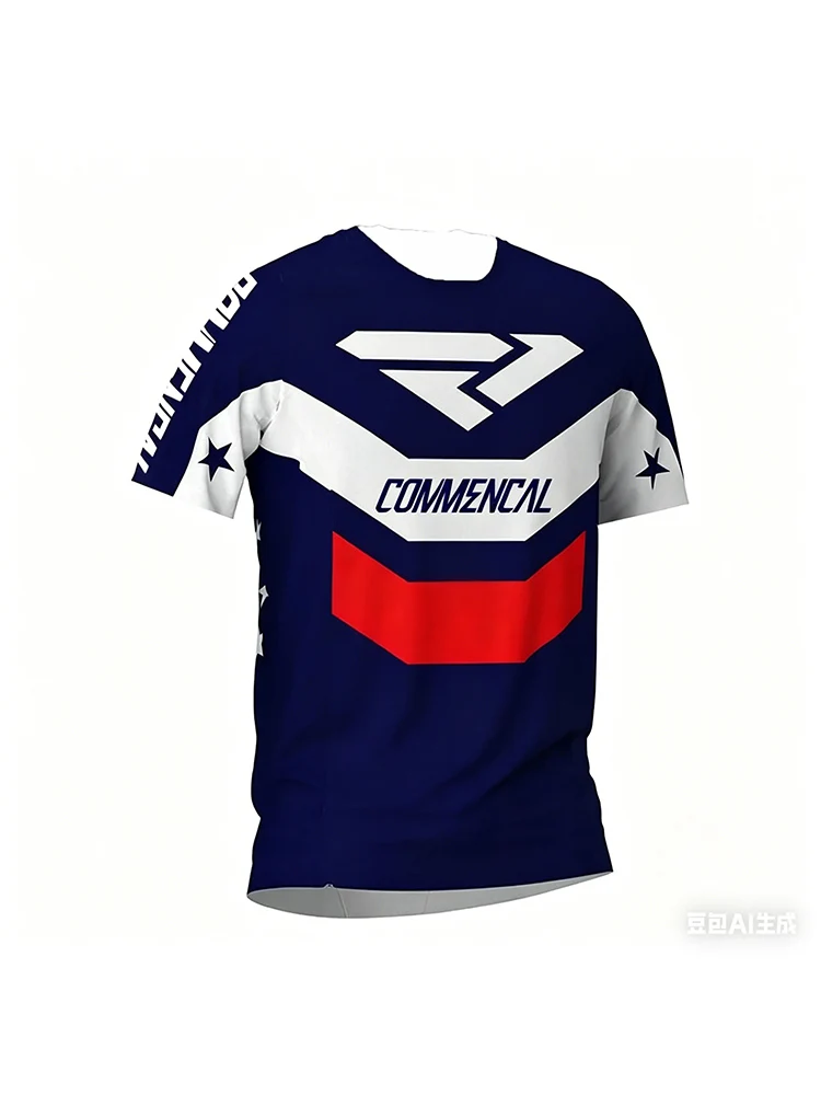 AliExpress NONE Men Short Sleeve T Shirt Motocross Offroad Motorcycle Mountain Bike Enduro Dirt Bike Downhill Racing Top Loose Fit Casual Tee