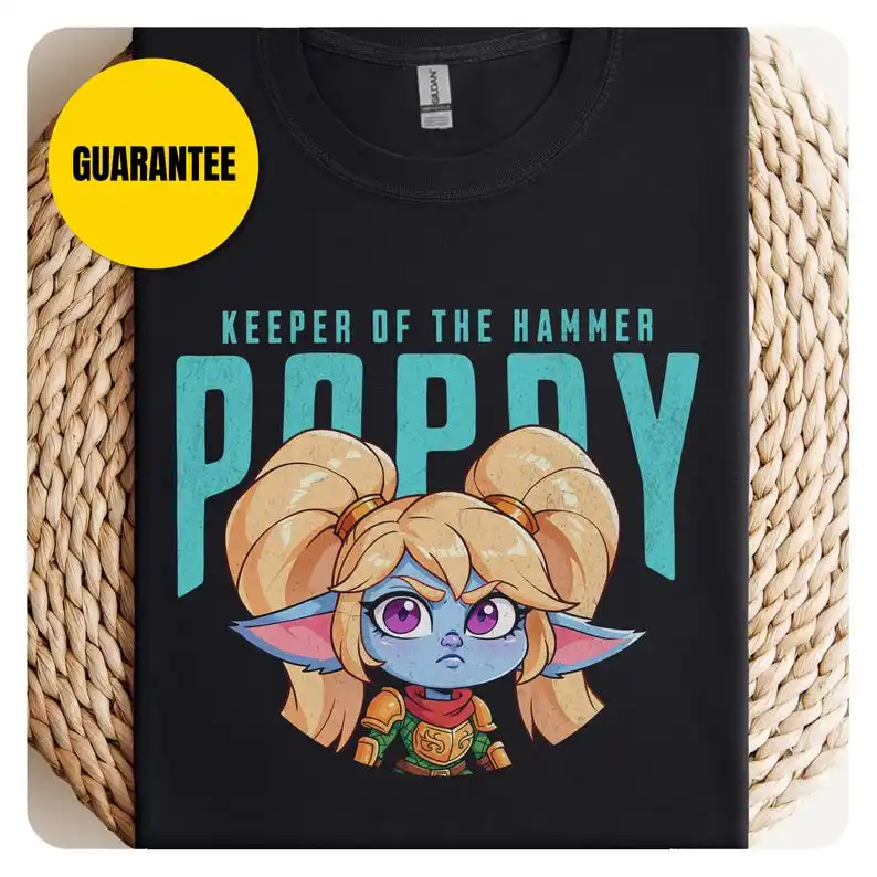 Poppy  Shirt Unisex Gamer Gift, Softstyle Tee, Best Gamer Gifts Fan Shirt, Unisex Gift