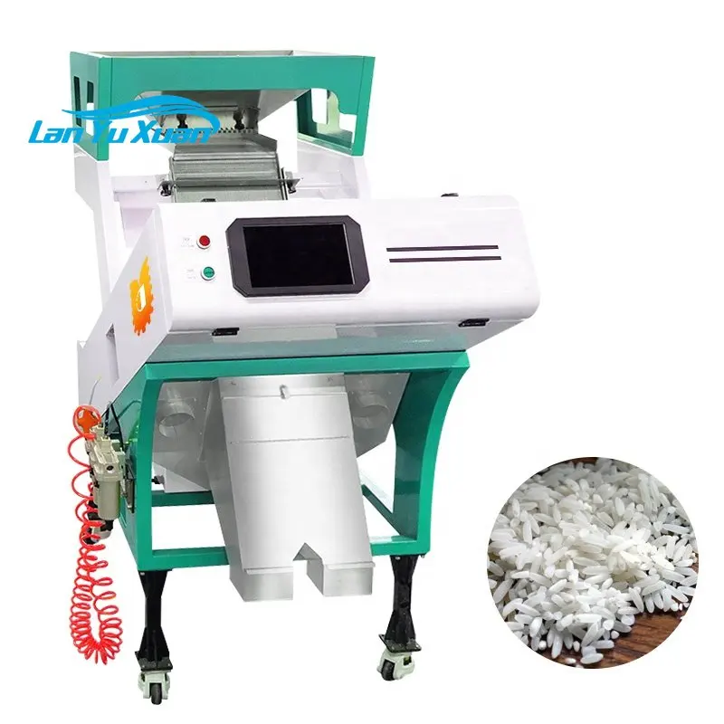 Sale Real Tech Optical Taiho Grain Millet Oat Green Tea Soy Green Coffee Bean Sorting Machine Grain Color Sorter For Trade