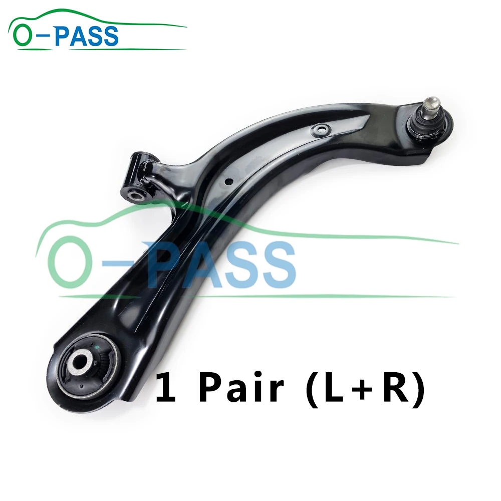 OPASS Front lower Control arm For NISSAN TIIDA II C12 Sentra VII B17 Sylphy B17 Pulsar B17 54500-3ST0A 1 Pair