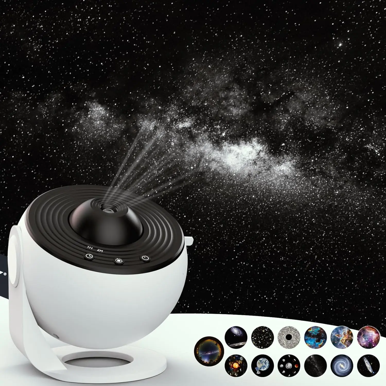 Nachtlampje Galaxy Projector Sterrenhemel Projector 360 ° Draaien Planetarium Lamp Voor Kinderen Slaapkamer Gift Wedding Decoratieve Lamp