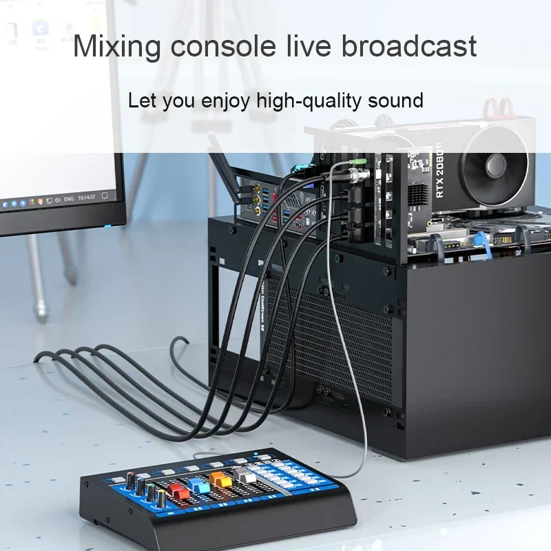 Acasis 4 قناة SDI/HD HD PCIE بطاقة التقاط الصوت والفيديو بطاقة التقاط الصوت والفيديو 4k للتبديل لعبة البث المباشر تسجيل Vmix