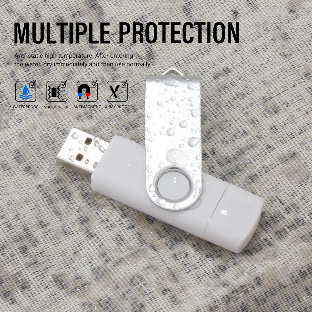 Unidade flash usb de alta qualidade, 128m, 128gb, logotipo personalizado gratuito, 256mb, 1gb, 2gb, pendrive rotativa, 64gb, capacidade real, memória