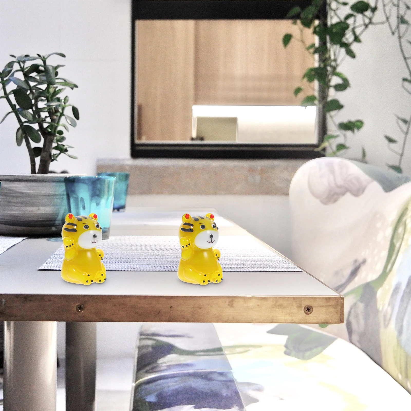 

Decoration Tiger Ornament Bedroom Decorations Home Front Accessories Figurine Ornaments