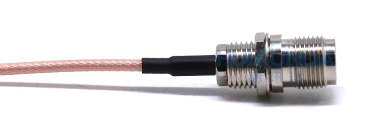 BNC male to TNC nut rear RG316 cable BNC-J/TNC-KY BNC to TNC nut fixing