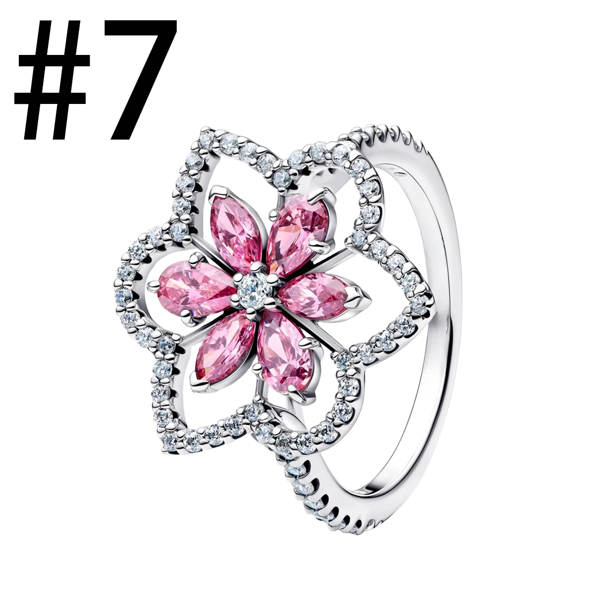 Nieuwe 925 Sterling Zilver Vierklaverblad Bloem Oor Stud Ring Hanger Kraal geschikt voor DIY Dames Armbanden Kettingen Sieraden Cadeaus