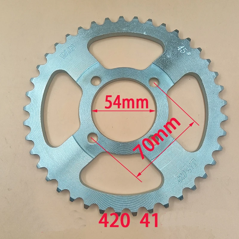 مجموعة ضرس سلسلة الدراجات النارية لهوندا دايانغ دايون ليفان هاوجين جيالينغ JH70 C70 JL70 سوبر شبل 70cc عجلة نقل #2