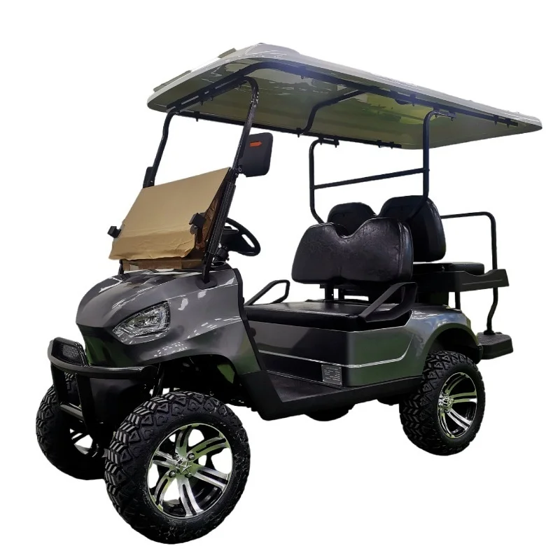 The World's Best-Selling 4000W Motor 60V Electric Golf Cart With Four-Wheel Disc Brakes Full Of Security