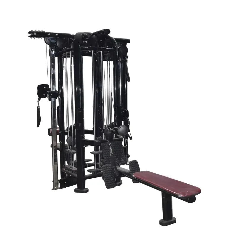 

4-Station Multi-functional Comprehensive Training Machine, Jungle Cable Strength Trainer