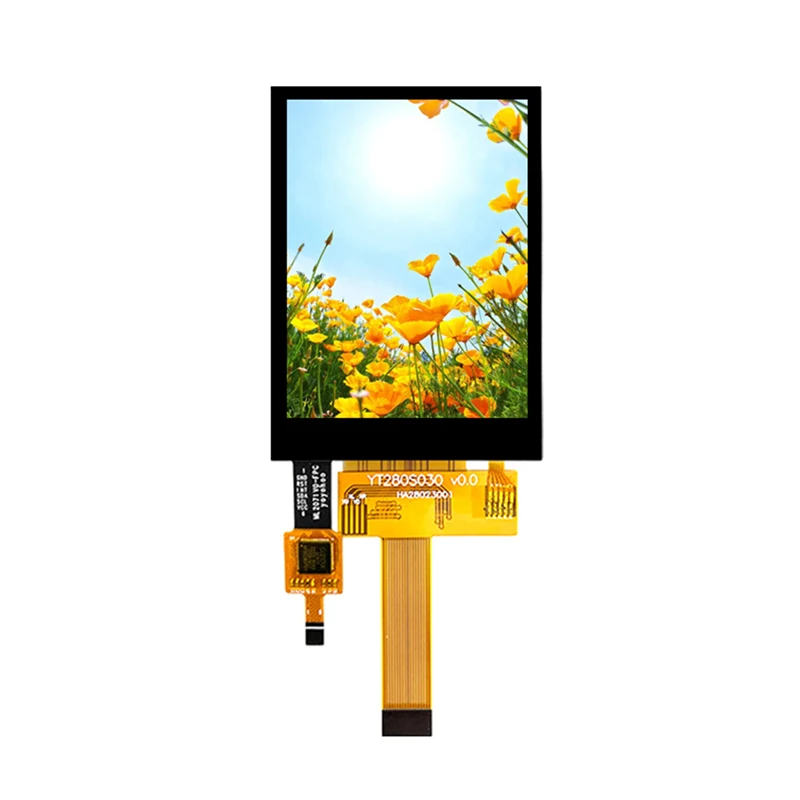 2.8 inch TFT LCD Display Color Screen ILI9341 Driver 4-Wire SPI Serial Port 240*320 Resolution 18Pin Capacitive Touch GT911