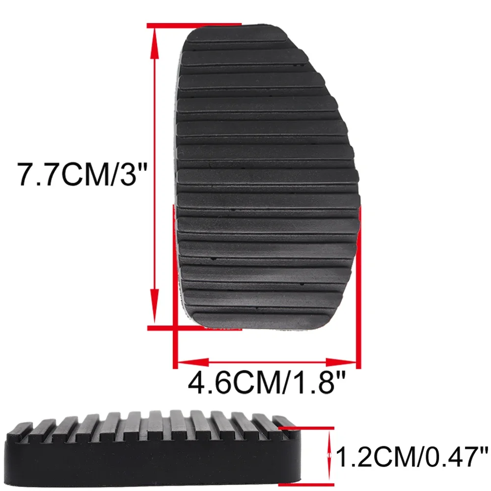 For Citroen Xsara Picasso 1999 - 2012 Jumpy Xantia C4 Picasso C2 SC C5 DC RD TD C6 Rubber Brake Clutch Foot Pedal Pad Cover