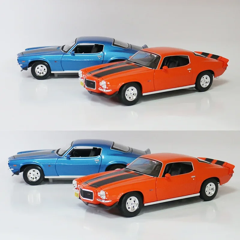 1:18 Alloy 1971 CHEVROLET CAMARO Classic Car Model,high-simulation Collection of Car Decorations,4 Doors,free Shipping