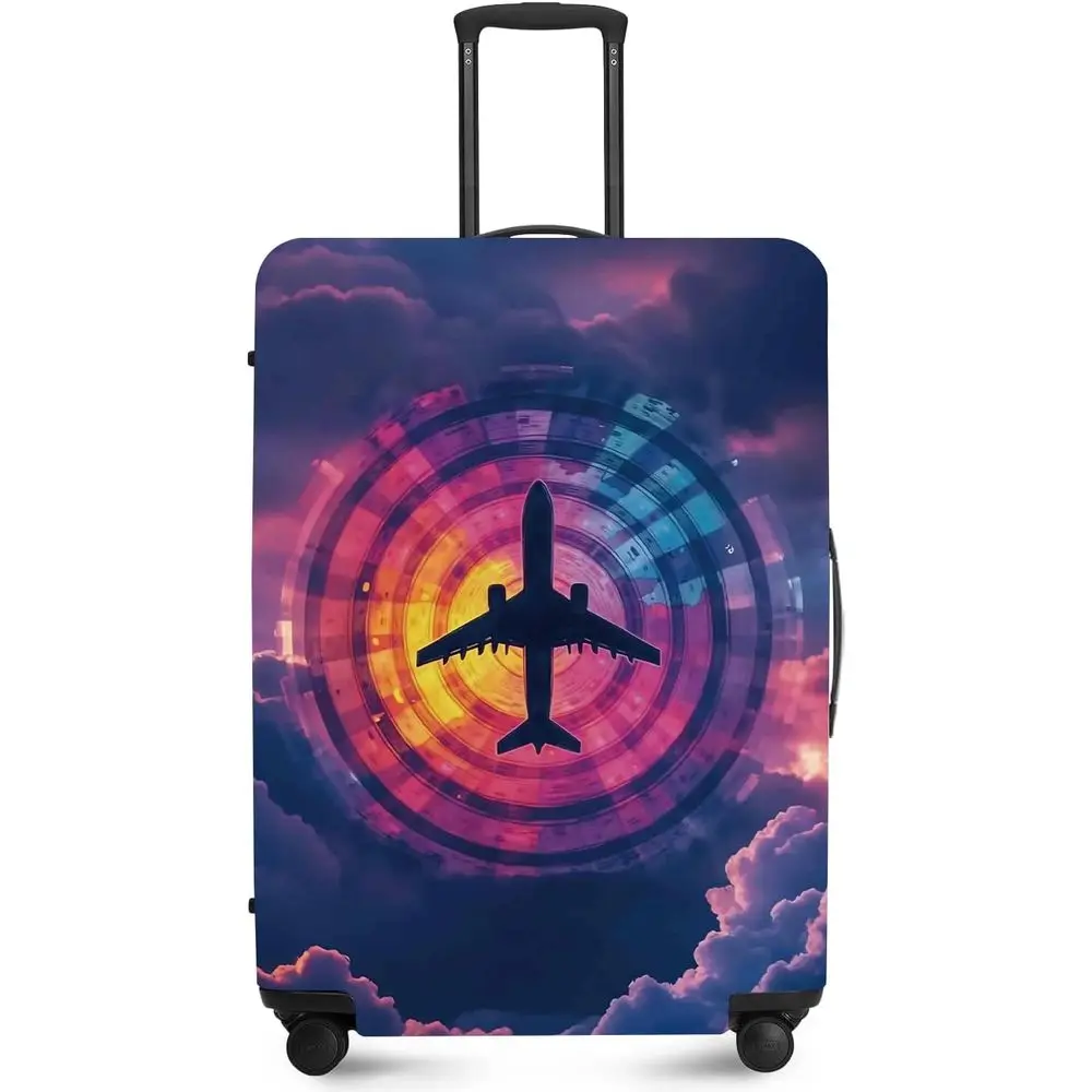 Travel Suitcase Cover Protector - Anti-Scratch, Stretchable, Washable Large Bag Cover
