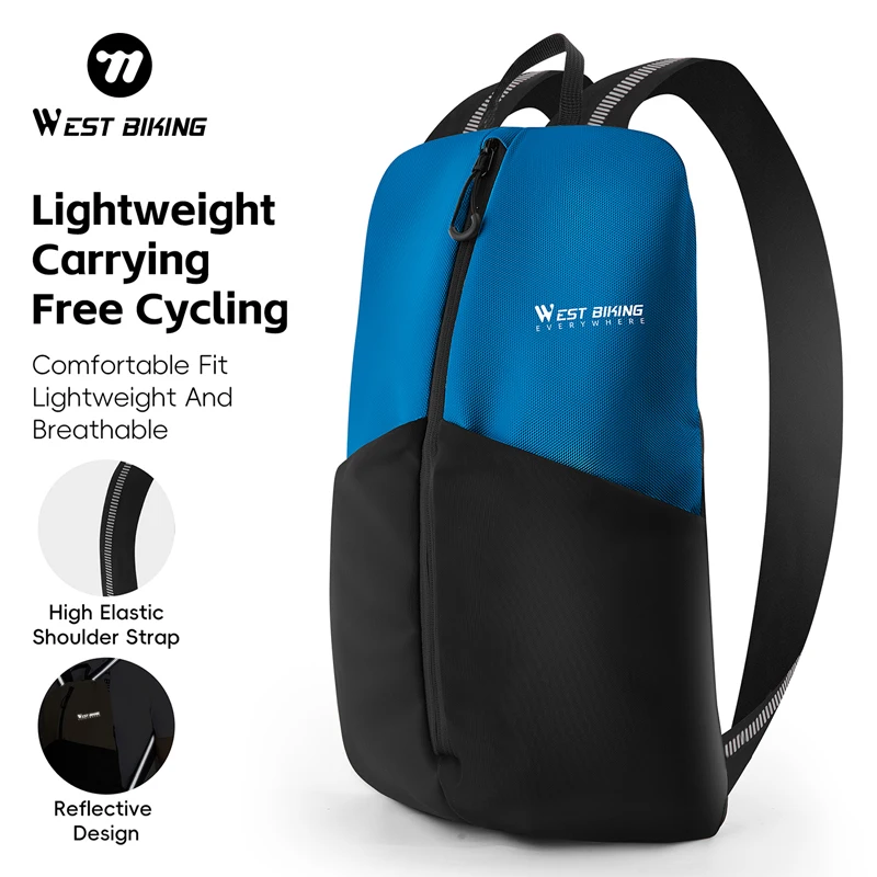 AliExpress West Biking WEST BIKING Outdoor Climb Backpack Lightweight Foldable Climbing Backpack Outdoor Sports Mountaineering Bike Leisure Tourist Bag