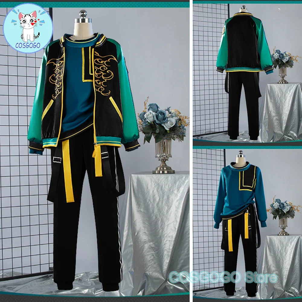 

[Customized] Game NIJISANJ Murakumo Kagetsu Cosplay Costume VTuber Half Year Anniversary Halloween Outfits Coat Pants Shirt
