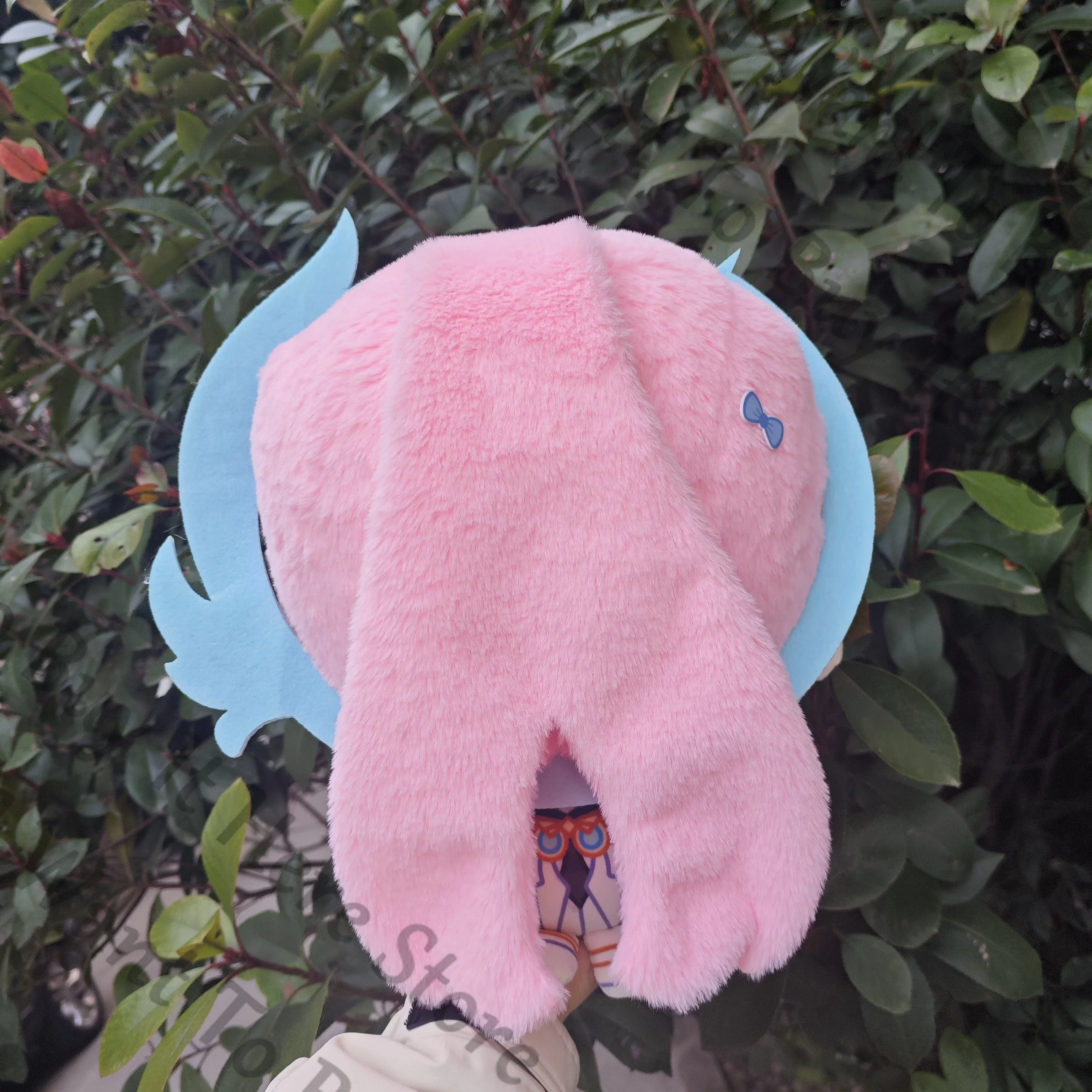 

35cm Anime Wuthering Waves Aemeath Cosplay Cartoon Cotton Fluffy Puppet Stuffed Animal Throw Pillow Cushion Printing Maumet Gift