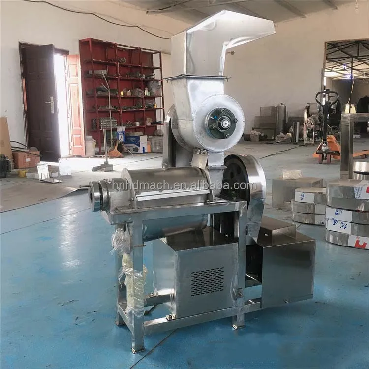 Mesin Pembuat Jus Ekstraksi Daun Gandum, Mosambi, dan Moringa dari Baja Anti Karat Industri