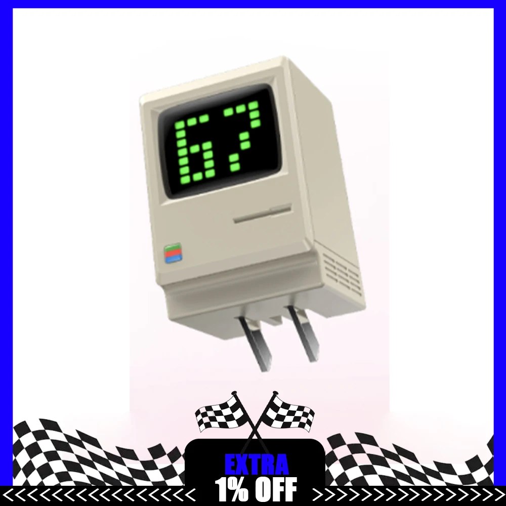 

SHARGE Ретро 67 Вт Зарядное устройство из нитрида галлия Быстрая зарядка Зарядное устройство для мобильного телефона Портативное творчество для iPhone17promax Подарки