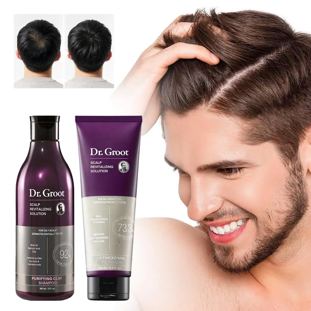 

Dr. Groot Hair Care Set - Shampoo Conditioner Hair Oil Deep Nourishing Oil Control Dandruff Remove Strengthens Hair Root