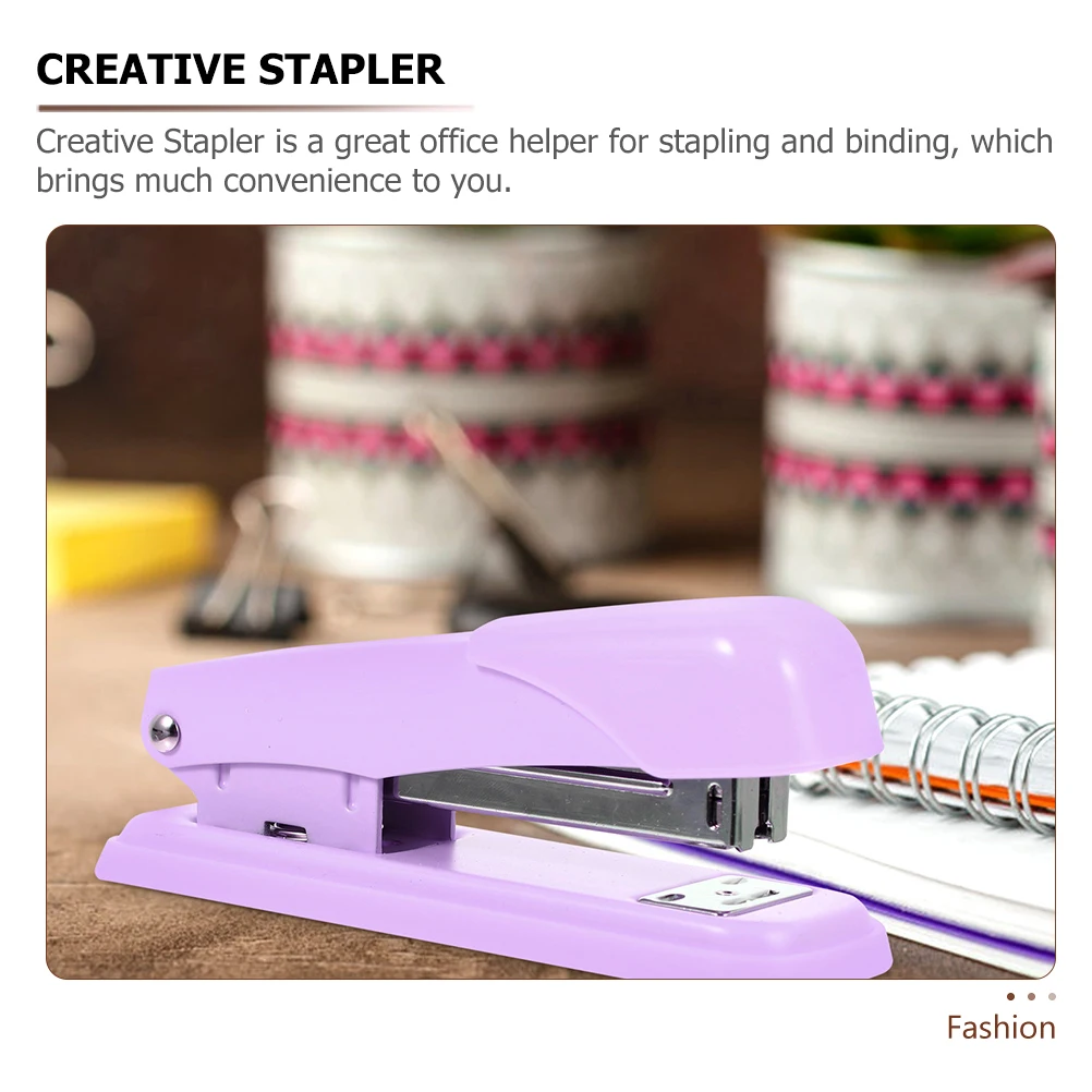 2pcs Duty Metal Stapler for Office Student Classroom Multifunctional Desk Staplers Heavy Duty Paper Staples