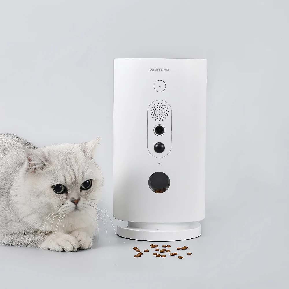 

z Smart Pet Camera with Treat Tossing 270 Rotation 2.4G Wifi Pet Feeder with HD Camera