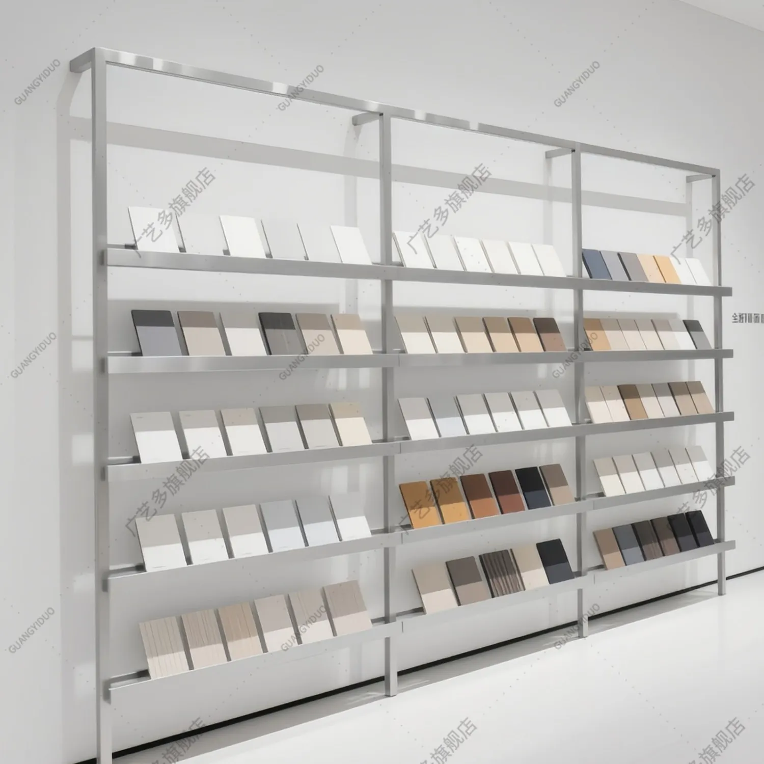

Commercial Display Cabinet Building Materials Store Sample Rack Tile Rack Ceramic Stone Display Rack Clothing Cabinet