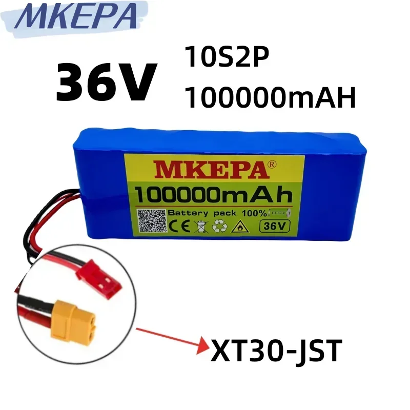 36V 100000mAh 10S2P 36V electric scooter 18650 battery lithium electric scooter 500W electric scooter battery 36V 10S2P battery