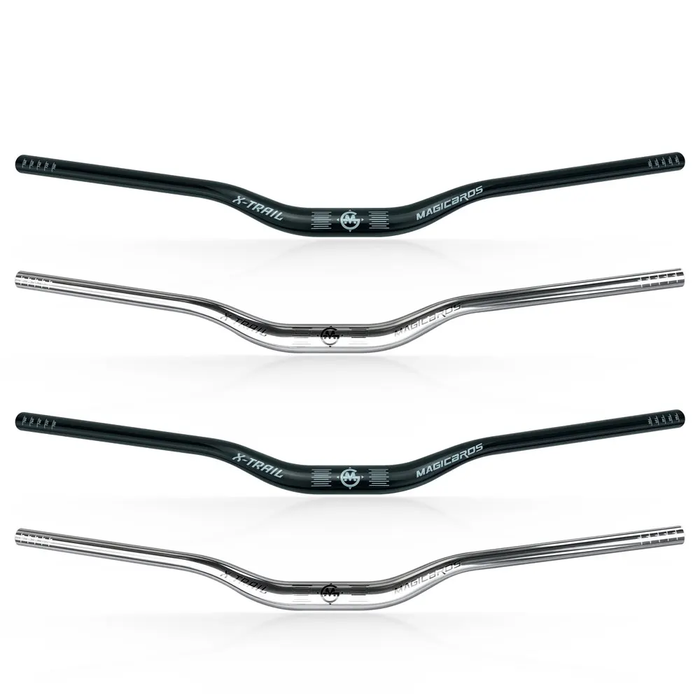 AliExpress NONE MAGICBROS 800MM DH Downhill Enduro Dirt Bike Handlebar 31.8MM 35MM Riser Bar Swallow Softtail Aluminum Mountain Bike Handlebar