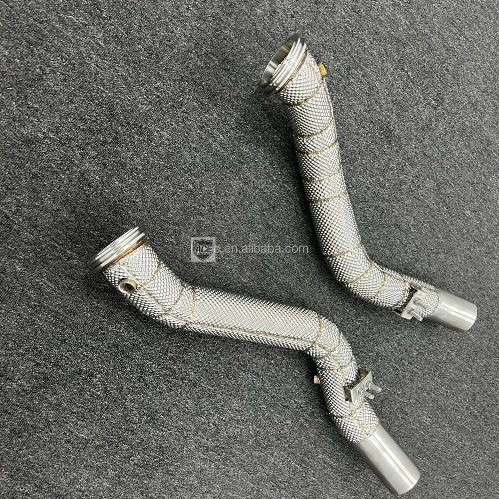 Freifluss-Downpipe für Maserati Ghibli Levante Quattroporte SQ4 3.0T Gerades Downpipe-Auspuffsystem – Detail 5