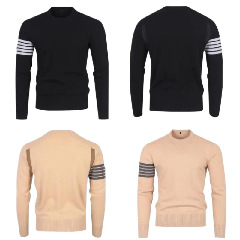 Sweater Golf Men's High Quality Cashmere High Quality Soft Fabric Knitted Sweater Sports and Leisure Versatile Top