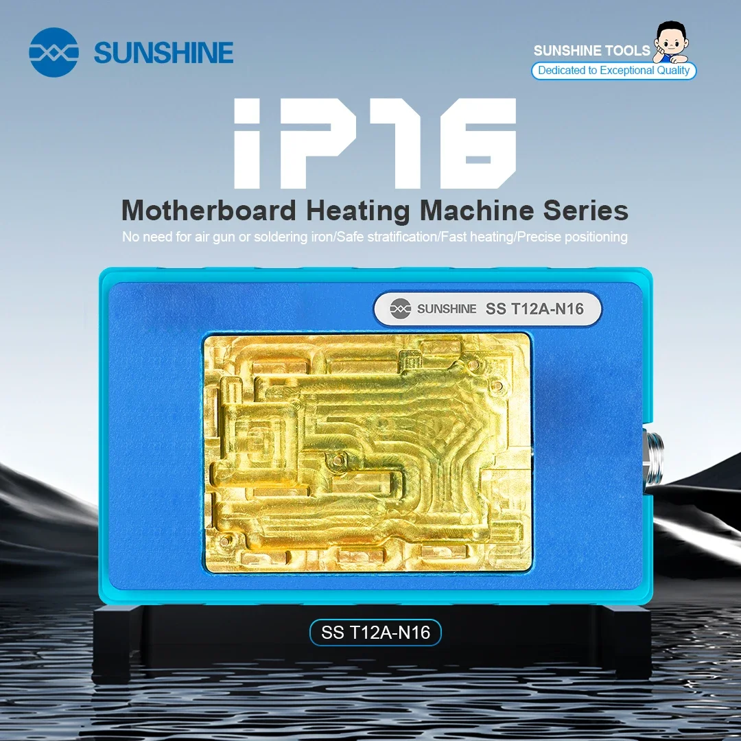 SUNSHINE SS-T12A-N16 Motherboard Reapir Heating System For Phone 16 Series 4in1 Preheating Station Welding Platform