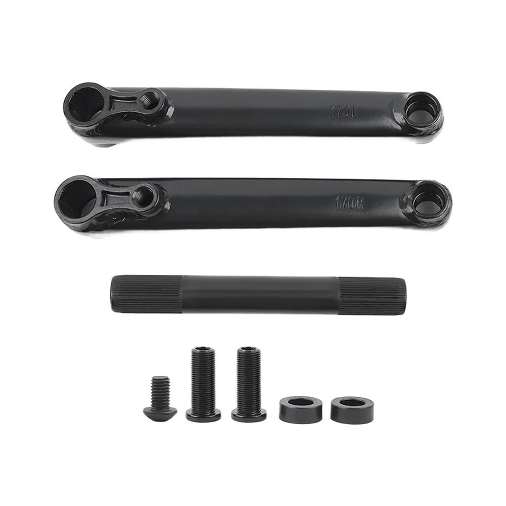 1 Set Bicycle Crankset 48T Including Bottom Bracket 170mm, 19mm Axle Diameter AAD0745131 AAD0745131