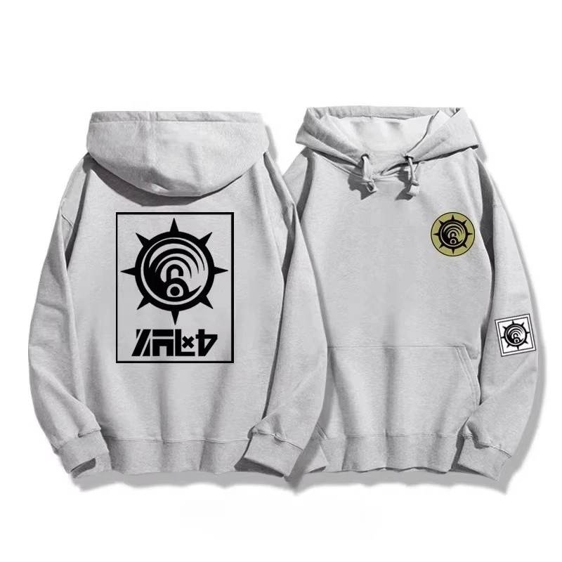 Anime GACHIAKUTA Rudo Riyo Hoodie Men Women Casual Vintage Graphic Print Unisex Streetwear Pullover Sweatshirt Tops