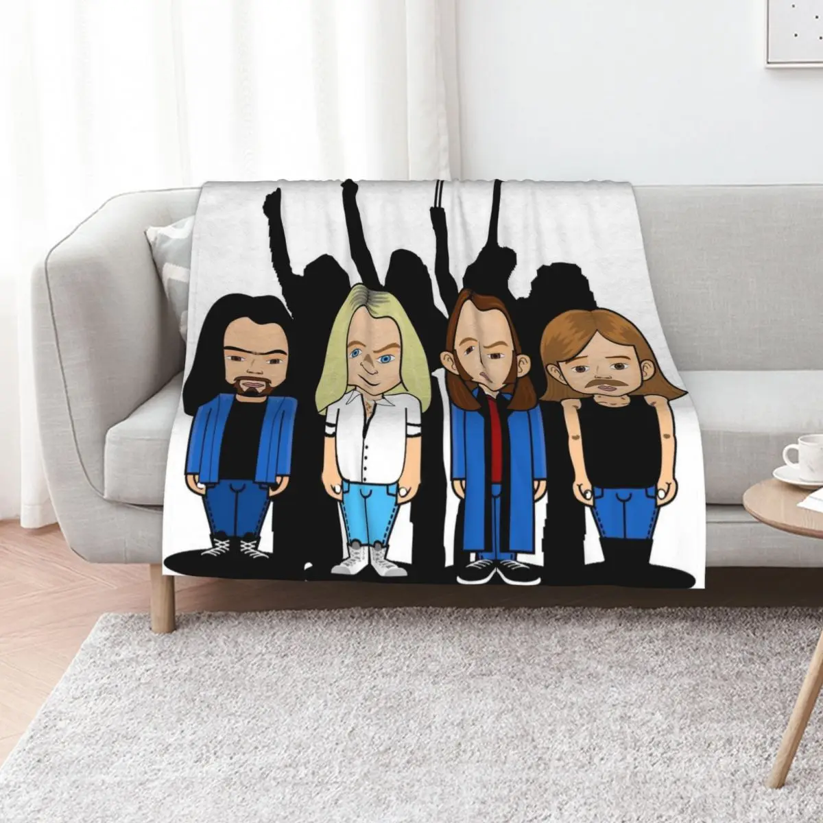 Whatever You Want Throw Blanket Stuffeds Vintage Furry Decorative Sofa wednesday Picnic Blankets