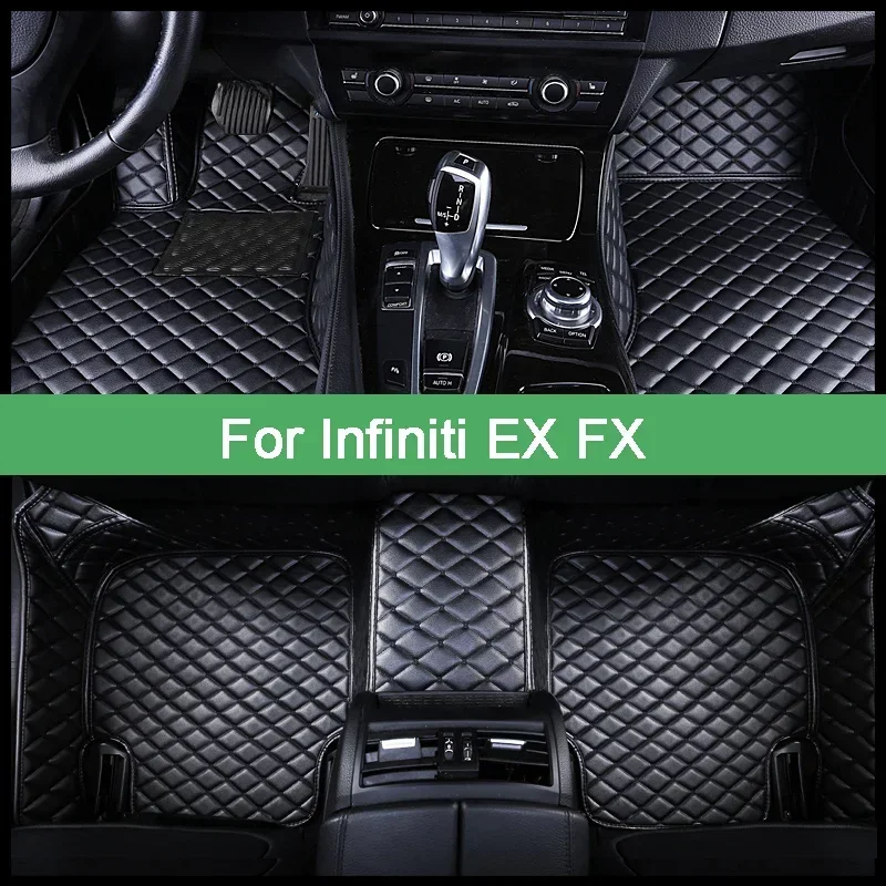 Custom For Infiniti EX FX EX35 EX37 FX30 FX35 FX37 FX45 FX50 carpet interior accessories car foot mats 2000-2023