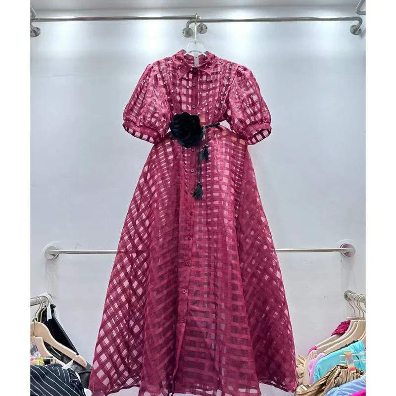 

European Style Youthful Elegant Fashionable Women's Summer 2025 New Loose Casual Stylish Top And Skirt Two-Piece Set