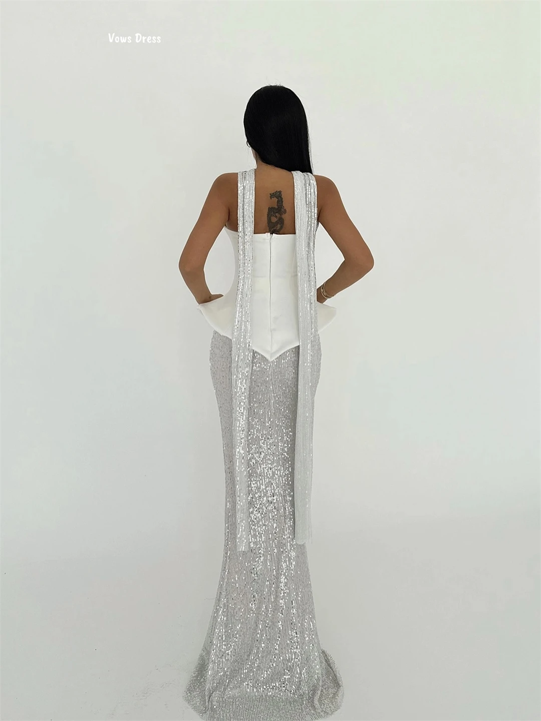 Vows Robes De Cocktail sur mesure robe De soirée femme Satin tissu Robes De soirée élégantes pour les femmes Robes De bal De luxe 2025 Gala