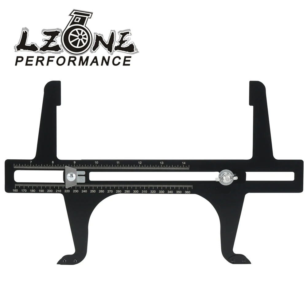 Brake Measuring Tool 6.5-14.25 Inch (160-360mm) Dual Scale Combination For Brake Shoes Rear For Rotor Reset