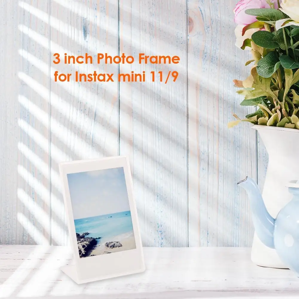 Mini Photo Frame Clear Mini Picture Frame Instant Camera Film Photo Holder for Fujifilm for Instax Mini 11/9 Instant Camera Film